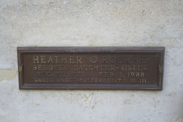 Heather O'Rourke Grave