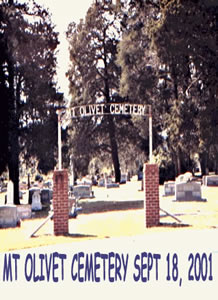 Mt. Olivet Cemetery, Logansport, De Soto Parish Louisiana
