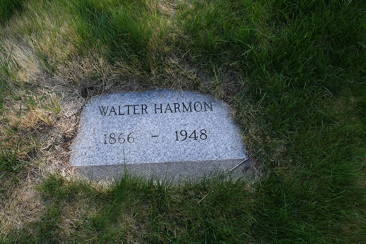Walter Harmon Grave