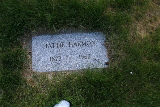 Hattie Harmon Grave