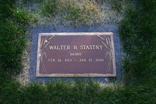 Walter Stastny Grave