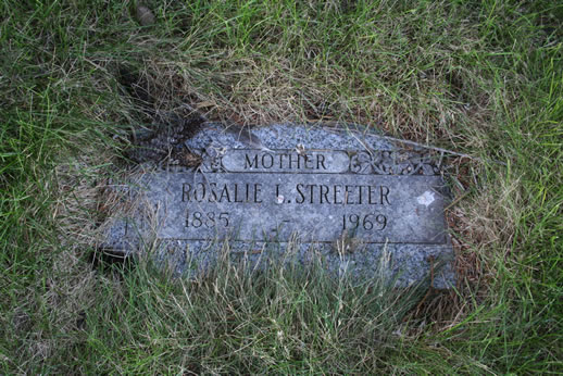 Rosalie Streeter Grave