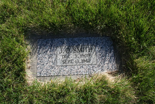 J O Smith Grave