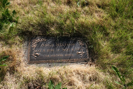 Anna Nelston Grave