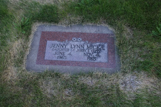 Jenny Micka Grave