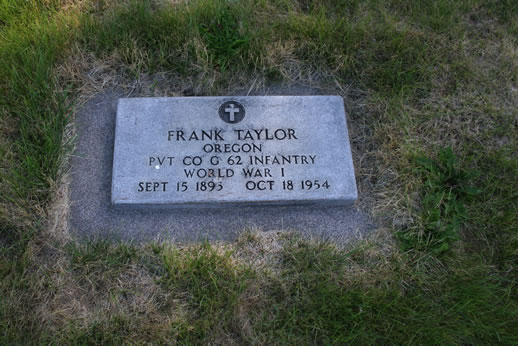 Frank Taylor Grave