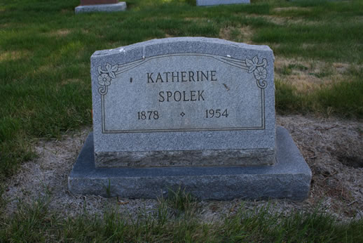 Katherine Spolek Grave