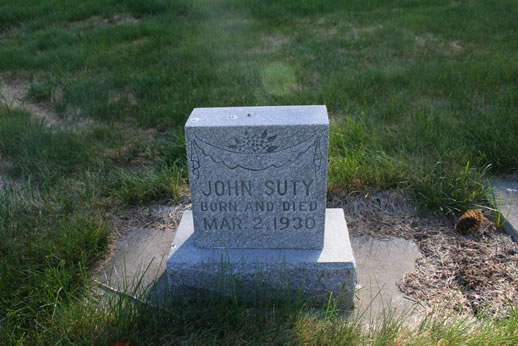John Suty Grave