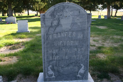 Frances Victorin Grave
