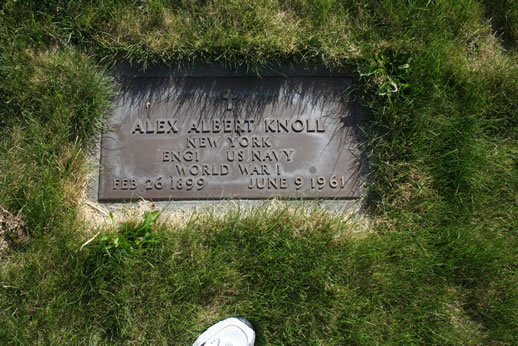 Alex Knoll Grave