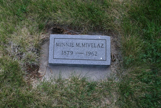 Minnie Mivelaz Grave