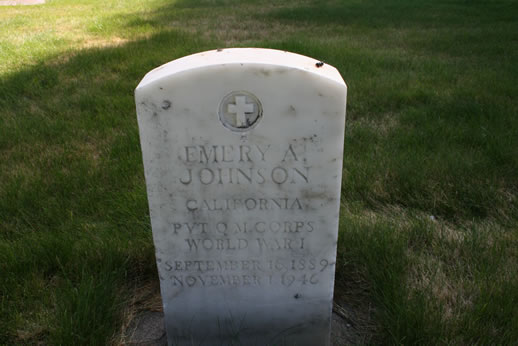 Emery Johnson Grave