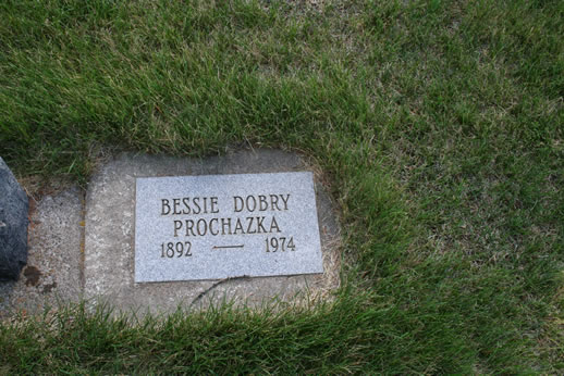 Bessie Prochazka Grave