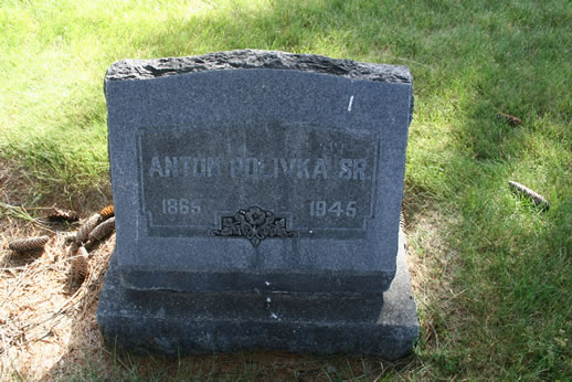Anton Polivka Grave