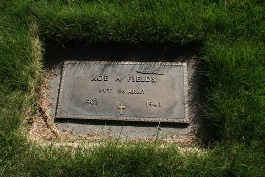 Roe Fields Grave