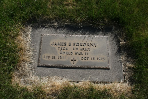 James Pokorny Grave