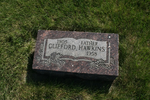 Clifford Hawkins Grave