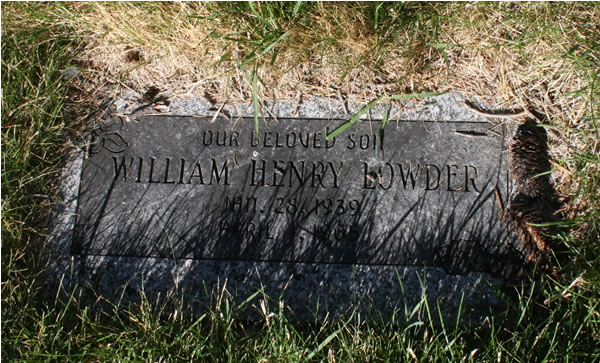 William Lowder Grave