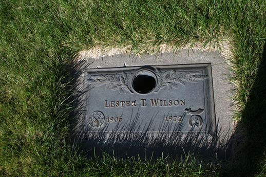 Harry Wilson Grave