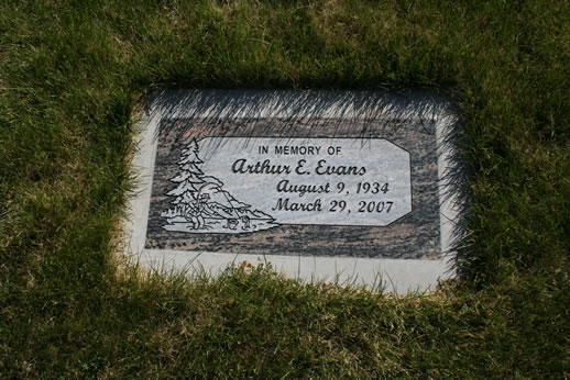 Arthur Evans Grave