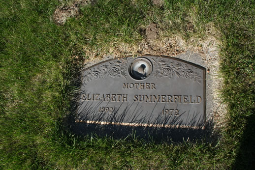 Elizabeth Summerfield Grave