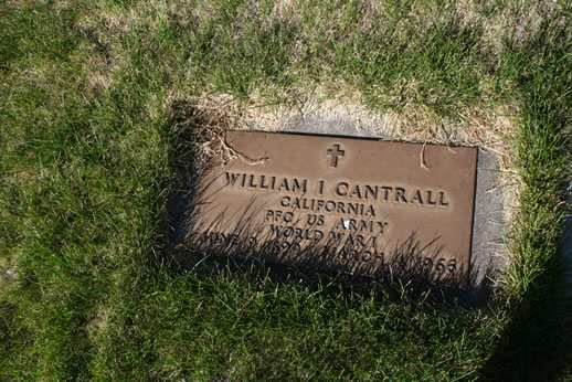 William Cantrall Grave