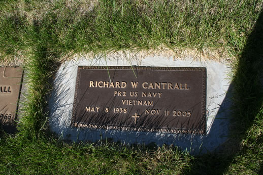 Richard Cantrall Grave