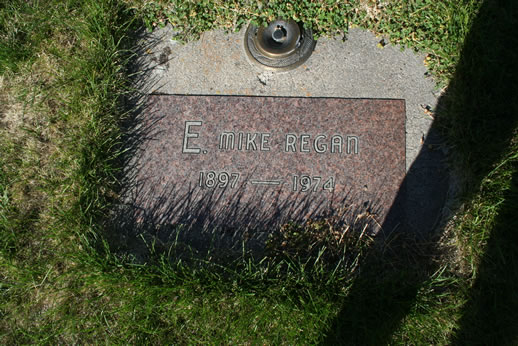 E. Mike Regan Grave