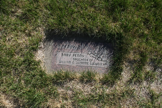 Penny Llewellyn Grave