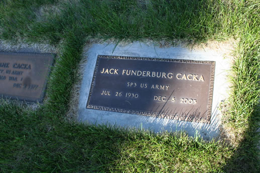 Jack Cacka Grave