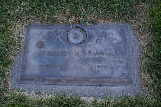 Virgil Paris Grave