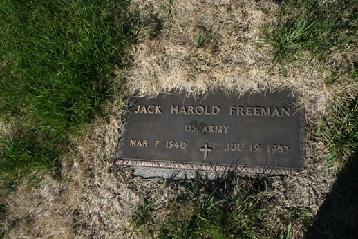 Jack Freeman Grave