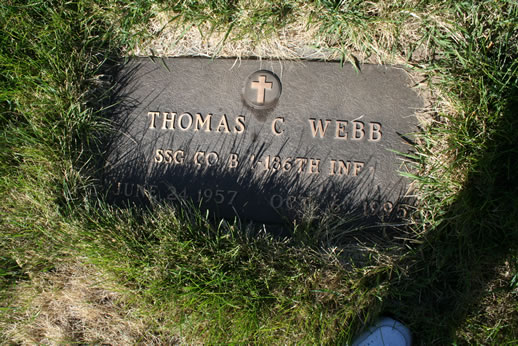Thomas Webb Grave