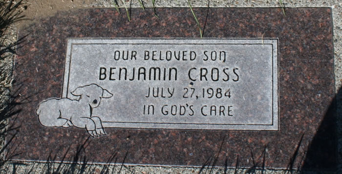 Benjamin Cross Grave