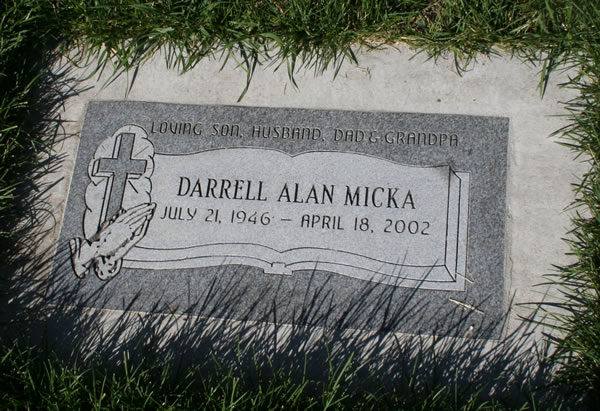 Darrell Micka Grave