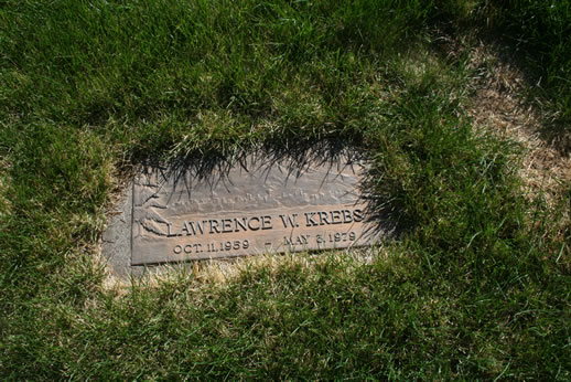 Lawrence Krebs Grave