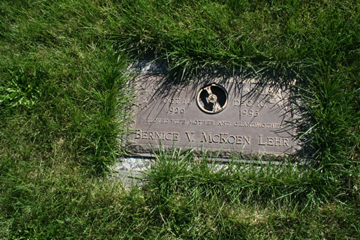 Bernice Lehr Grave