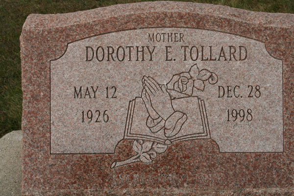 Dorothy Tollard Grave