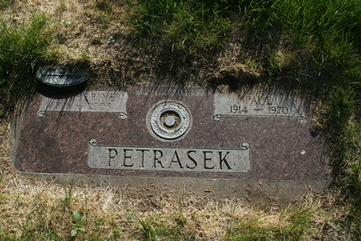 Katherine Petrasek and Paul Petrasek Grave
