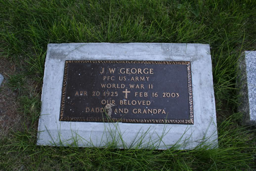 J W George Grave