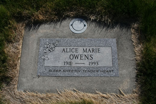 Alice Owens Grave
