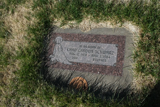 Chad Schwarz Grave