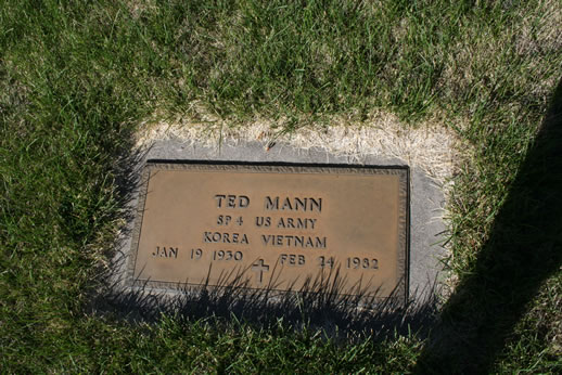 Ted Mann Grave